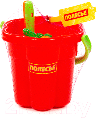 Набор игрушек для песочницы Полесье Ведро-цветок 365 / 36483
