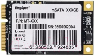 SSD диск KingSpec 256GB / MT-256 - фото