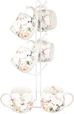 Набор кружек Elan Gallery Певчие птички / 730767 - фото