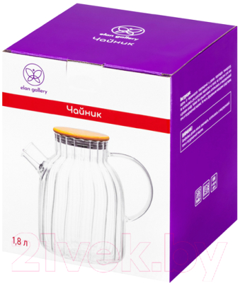 Заварочный чайник Elan Gallery Crystal glass / 360175