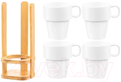 Набор кружек Elan Gallery Айсберг волны / 620160