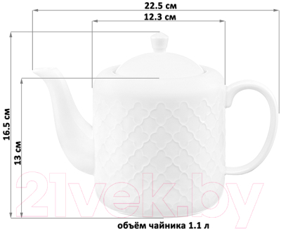 Заварочный чайник Elan Gallery Арабеск / 620185