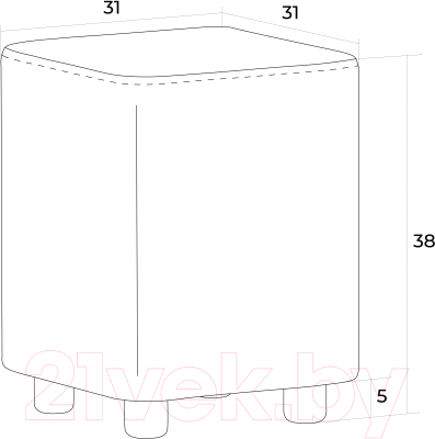 Пуф Mio Tesoro Бафф