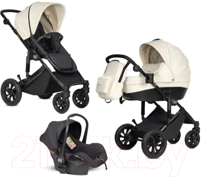 Детская универсальная коляска Farfello Molly Trio 3в1