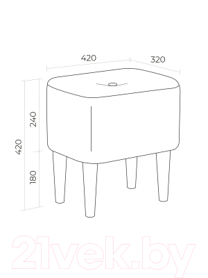 Пуф Mio Tesoro Четт