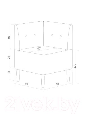 Модуль мягкий Mio Tesoro Четт