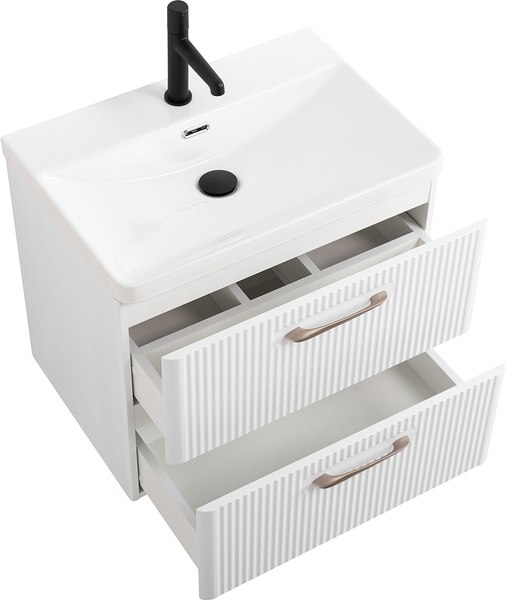 Тумба под умывальник BelBagno DUE-500-2C-SO-BL-P