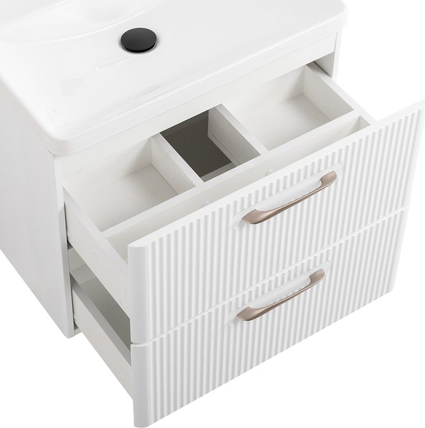 Тумба под умывальник BelBagno DUE-500-2C-SO-BL-P