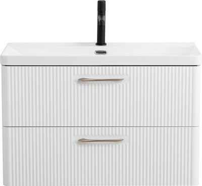 Тумба под умывальник BelBagno Lucido DUE-800-2C-SO-BL-P - фото