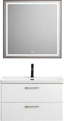 Тумба под умывальник BelBagno Lucido DUE-800-2C-SO-BL-P