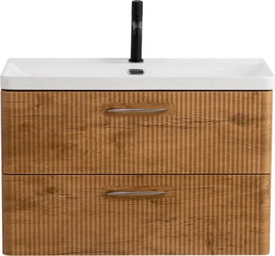 Тумба под умывальник BelBagno Rovere Nature DUE-800-2C-SO-RN-P - фото