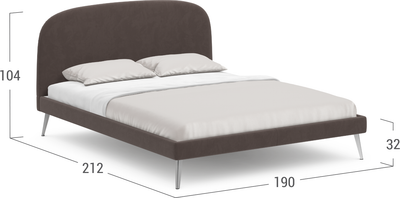 Двуспальная кровать Moon Family 1234 / MF011595