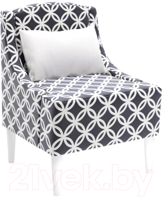 Кресло мягкое Mio Tesoro Лотти Принт - фото