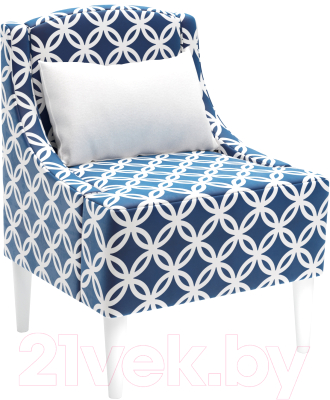 Кресло мягкое Mio Tesoro Лотти Принт - фото