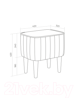 Пуф Mio Tesoro Амма