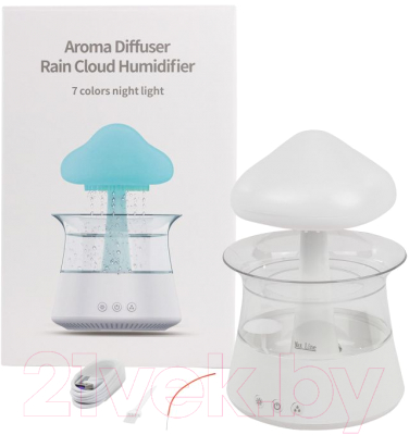 Ультразвуковой увлажнитель воздуха EL15 Гриб CH06-1 (белый)