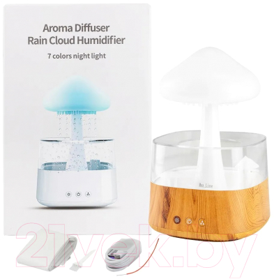 Ультразвуковой увлажнитель воздуха EL15 Гриб CH08-2 (дерево)