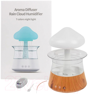 Ультразвуковой увлажнитель воздуха EL15 Гриб CH06-2 (дерево)