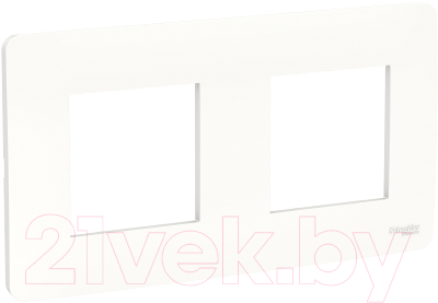 Рамка для выключателей и розеток Schneider Electric Unica NU200418 - фото