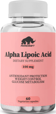 Жирные кислоты Prime Kraft Alpha Lipoic Acid - фото