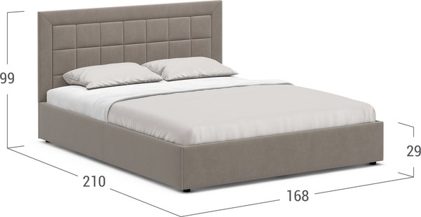 Двуспальная кровать Moon Family 1251 / MF010182