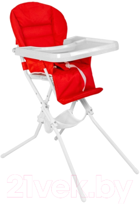 Стульчик для кормления Дэми КДС.04 (красный)