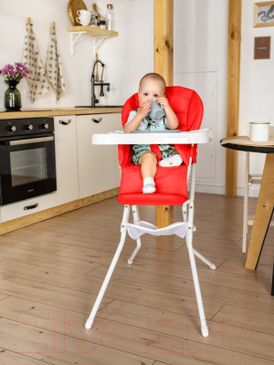 Стульчик для кормления Дэми КДС.04 (красный)