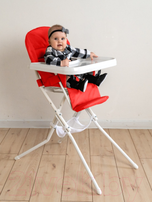 Стульчик для кормления Дэми КДС.04 (красный)