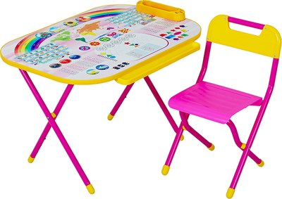 Комплект мебели с детским столом Дэми Блокнот №у2р/1 - фото