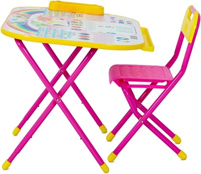 Комплект мебели с детским столом Дэми Блокнот №у2р/1