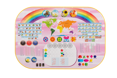 Комплект мебели с детским столом Дэми Блокнот №у2р/1