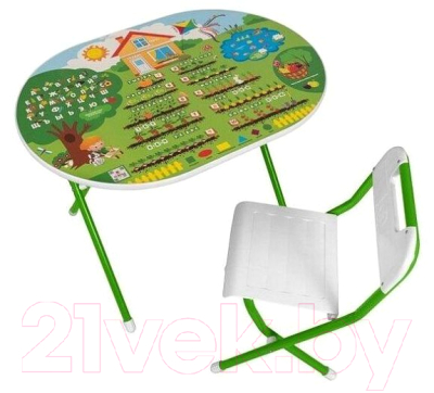 Комплект мебели с детским столом Дэми На даче №у3-01