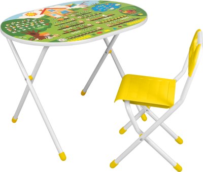 Комплект мебели с детским столом Дэми На даче №у3-01