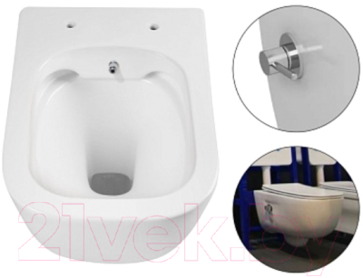 Унитаз подвесной Aquatek Дива AQ2012B-00