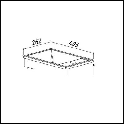 Умывальник Belux Чикаго -2 400