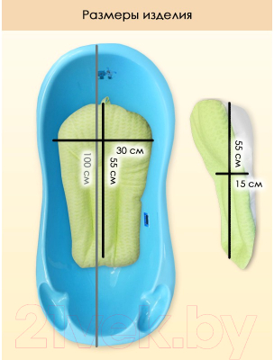 Матрасик для купания Свет Мария 2194-02