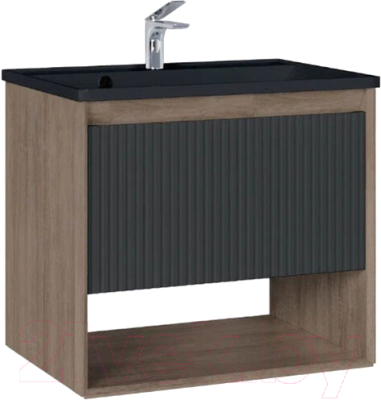 Тумба с умывальником Jorno Tossony 70 / Toss.01.70/P/DS-A/JR +10.170.00700.302 - фото