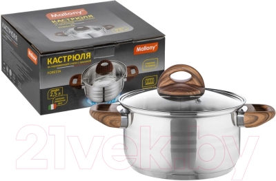 Кастрюля Mallony Foresta / 106801