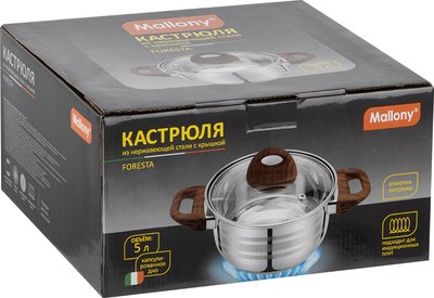 Кастрюля Mallony Foresta / 106803