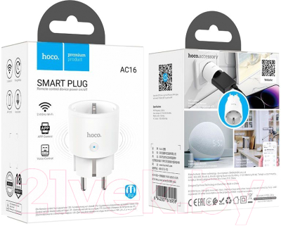 Умная розетка Hoco AC16