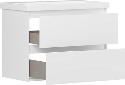 Тумба под умывальник Belux Турин НП 70-02 (1, белый глянцевый) - фото