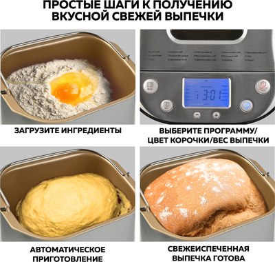 Хлебопечка GFGRIL GFB-5000