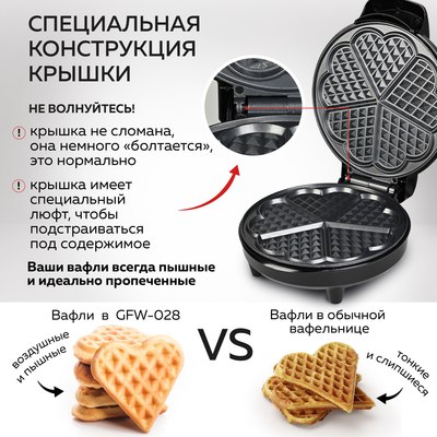 Вафельница GFGRIL GFW-028
