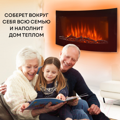 Электрокамин PLANTA PFP-WM190CURV