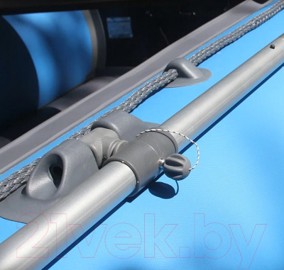 Надувная лодка Leader Boats Тайга 270-М (серо-синий)