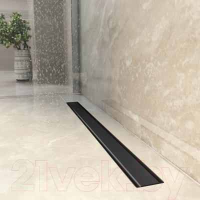 Трап для душа Berges Optim Line Black 500 / 095505