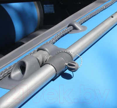 Надувная лодка Leader Boats Тайга 320-М (серо-синий)