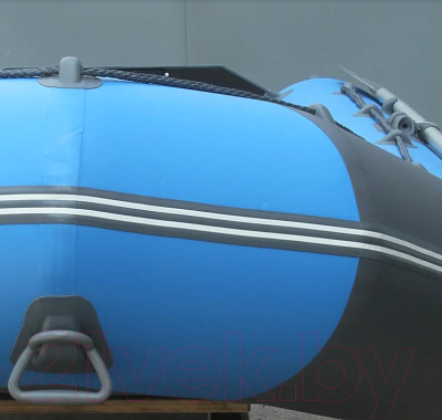Надувная лодка Leader Boats Тайга 320-М (серо-синий)