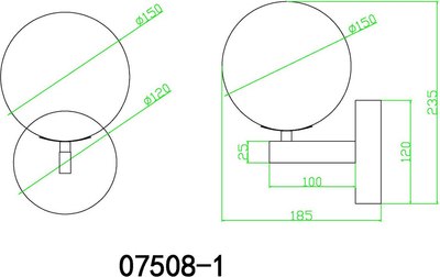 Бра Kinklight Сида 07508-1.19
