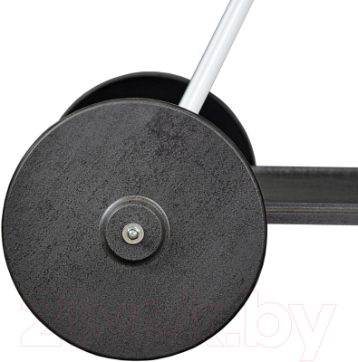 Сервировочный столик Мебелик Новум (белый/серый графит/серый бетон)